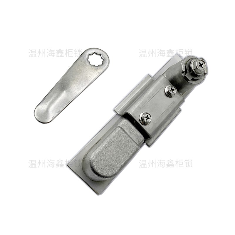 MS490面板锁 304不锈钢 配电柜设备箱平面锁 MS818动力箱高端门锁