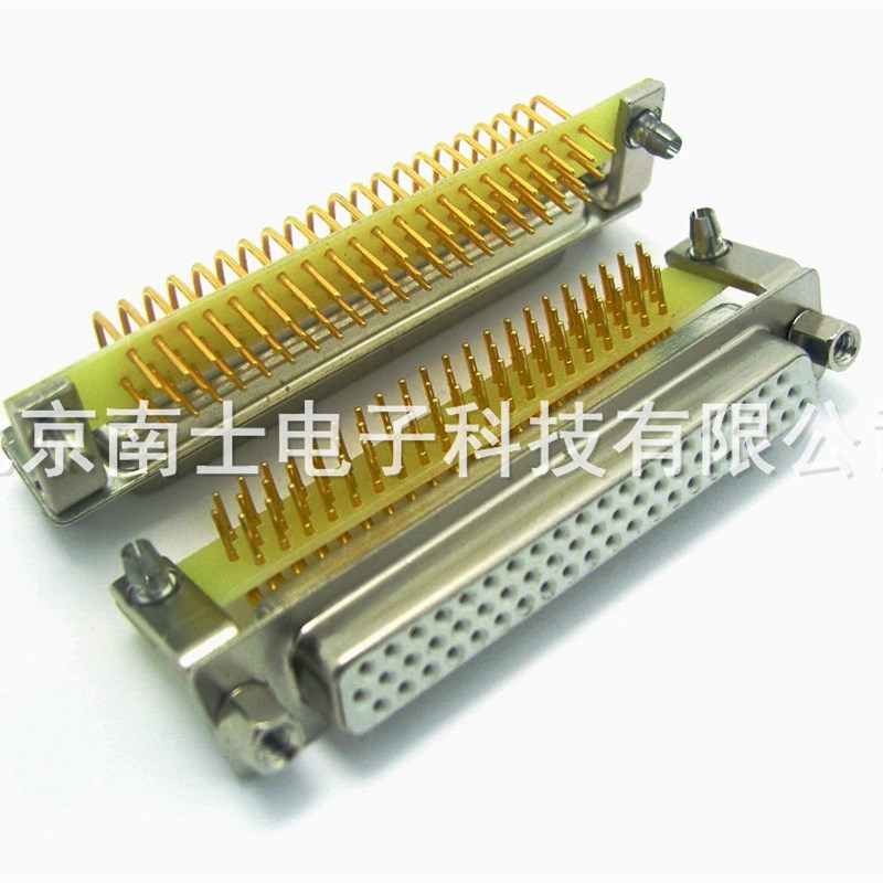 车针 HDR62母头 DR62孔 镀金 HDB62 DB62 90度弯脚 插板式 焊板式