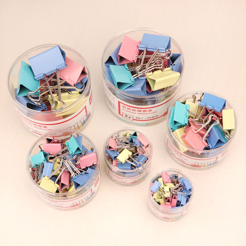 彩色长尾夹燕尾夹凤尾大号文件夹文具办公用品票夹铁书夹子试卷夹,ZIPPO/瑞士军刀/眼镜,眼镜盒,淘宝优惠券,粉丝福利购,淘宝优惠卷