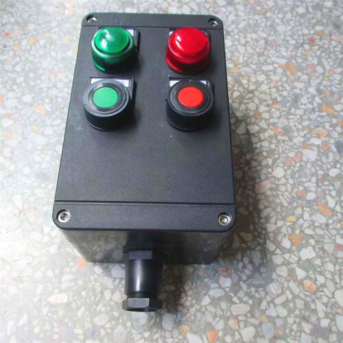 防爆防腐操作柱BZC8030-A2D2二灯二钮电机远程就地现场防爆按钮盒