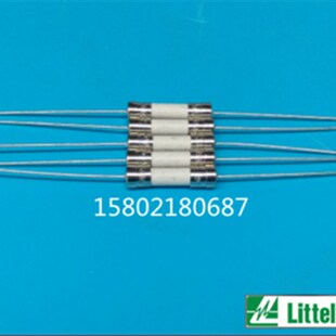 引线 力特5 250V 带引脚2A 慢熔断 20陶瓷保险丝管T2AH250VP