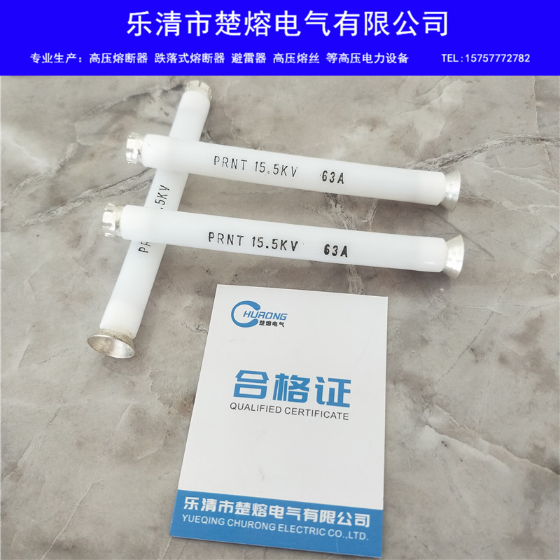 双敏熔丝PRNT-15.5KV/63A美式箱变插入式油浸式支架用压熔断器图片