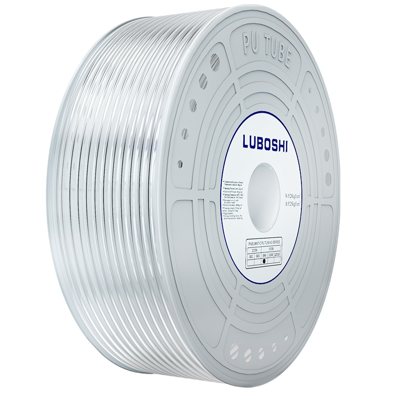 气动PU气管空压机软管PU3X2/5*3/8X6/0X8/2*0非标透明穿线管