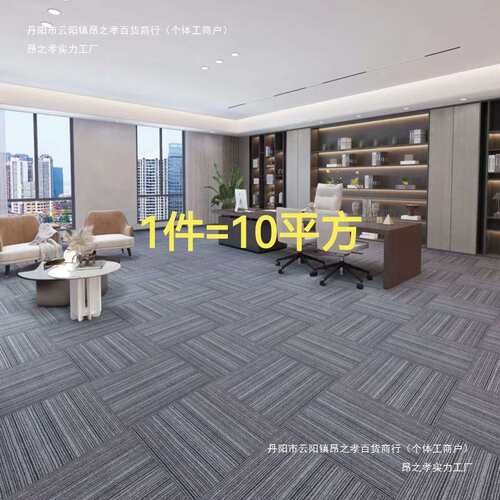 办公室地毯拼接方块台球满铺地毯写字楼酒店商用方块地毯拼接地毯