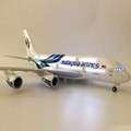 45CM马航380 空客380 飞机模型 带灯飞机模型 欢迎咨询 量大从优