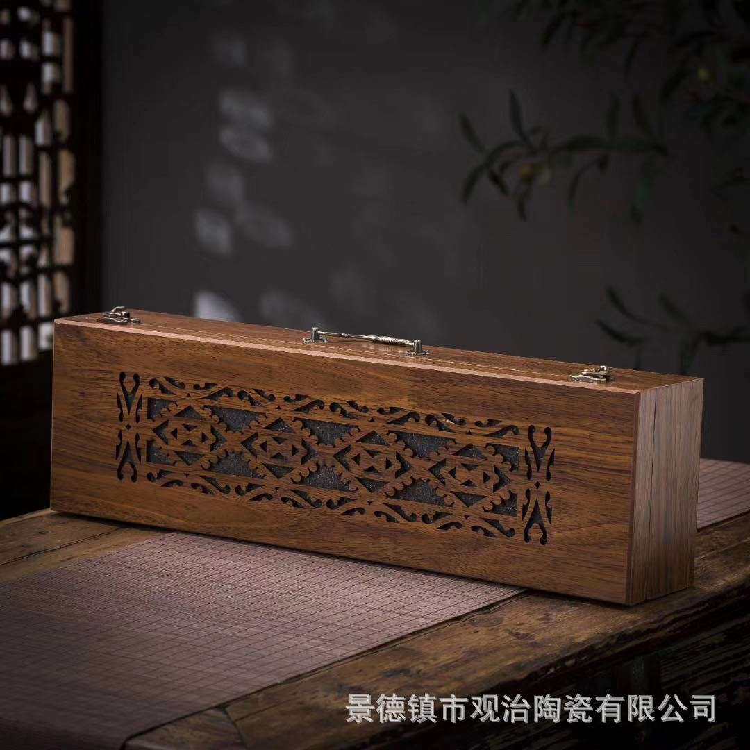 景德镇二两陶瓷酒瓶 高温颜色釉2两家用小酒壶 100毫升密封小酒坛