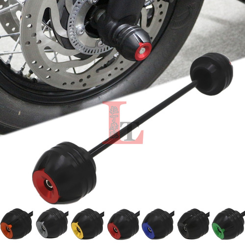 适用杜卡迪DIAVEL大魔鬼1260 S XDiavel改装前轮防摔球减震保护块