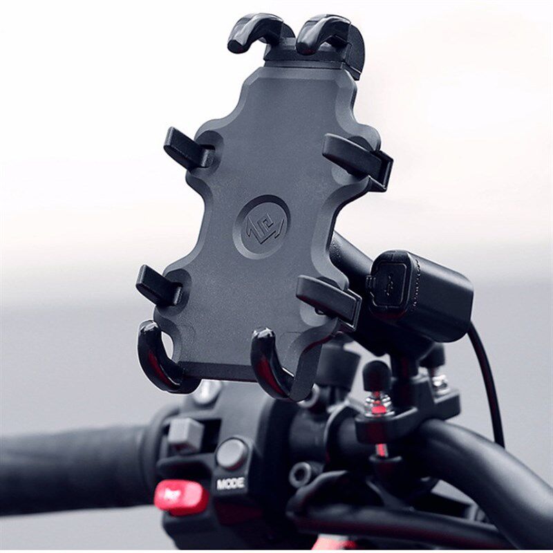 适用本田pcx160/150/125USB充电手机导航支架NMAX155水杯支架防抖