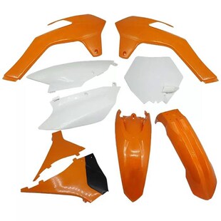 越野摩托车波速尔歼1歼5猎鹰猎豹KTM350全车外壳号牌前后泥瓦护板