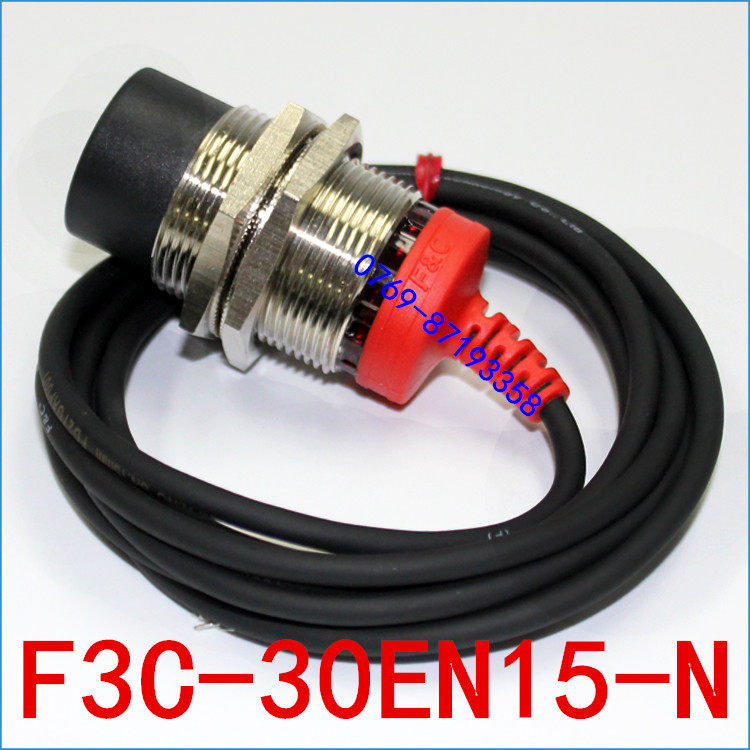 F&C嘉准M30接近开关F3C-30EN15-N/N2/P/P2 R2M三线NPN常开24V常闭