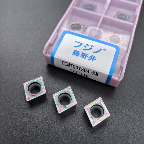 藤野井不锈钢钢件淬火CCMT09T304 09T308 XM TYJ1140内孔数控刀片