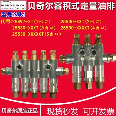 BIJUR南京贝奇尔SJM型容积式定量注油器25530油排油路分配器22954