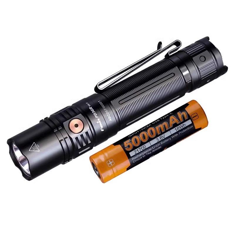 FENIX菲尼克斯 PD36R V2.0防水强光USB直充聚光远射小直手电筒