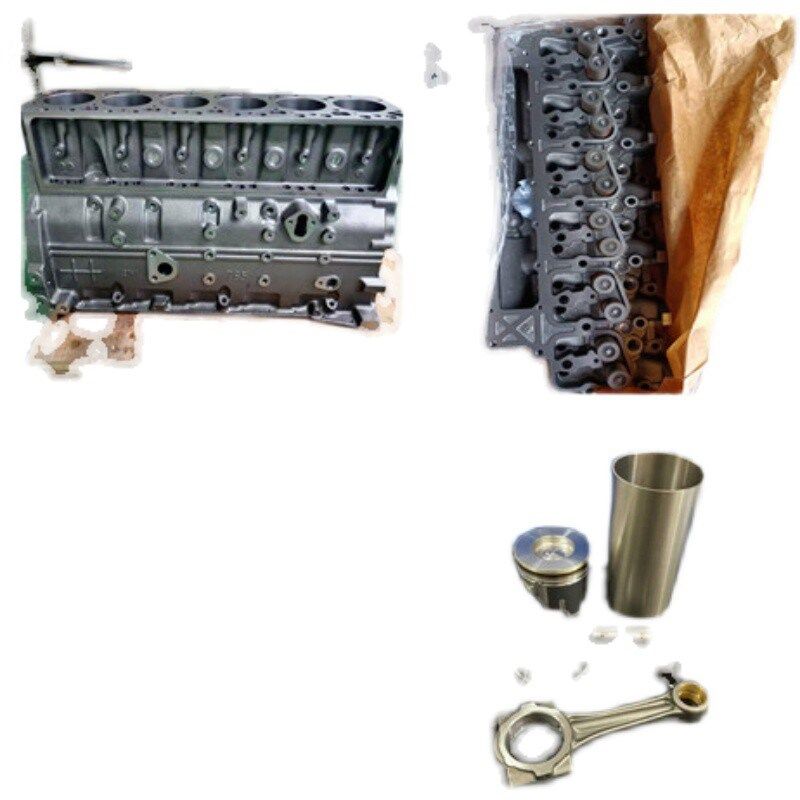 发动机4D102适配小松PC130-7-8挖掘机缸/机体缸盖头曲轴四六配套