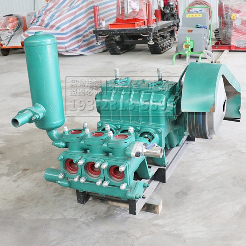 BW250变频注浆机水泥卧式三缸变频建筑工程泥浆泵高压水泥灌浆机