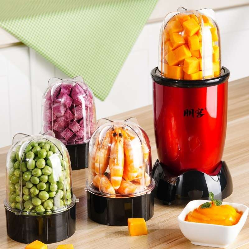 榨汁机家用全自动小型便携豆浆扎果蔬打料理多功能迷你炸水果汁机