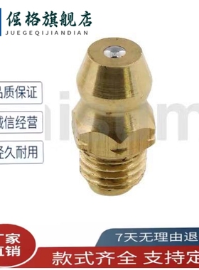 黄铜E油嘴A-M6F/A-MT6X1/A-PT1/8/B-M6F/B-MT6X1/C-MT6X1润滑脂用