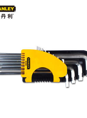 STANLEY史丹利12件套内六角扳手 进口S2英制平头内六角 92-620-23