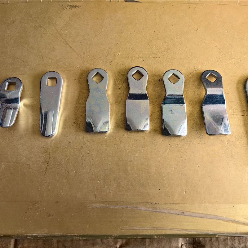 怀海工业柜锁配件,锁具钢栓锁舌挡片S1A