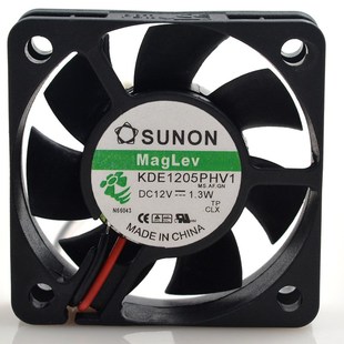 5015 SUNON 12V 1.3W KDE1205PHV1机箱散热风扇 全新 5厘米 建准