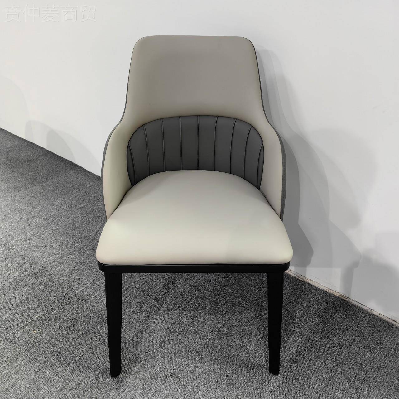 自营轻奢豪华店IHF锁餐包间椅实木软包舒适酒餐厅椅餐饮家连具厂