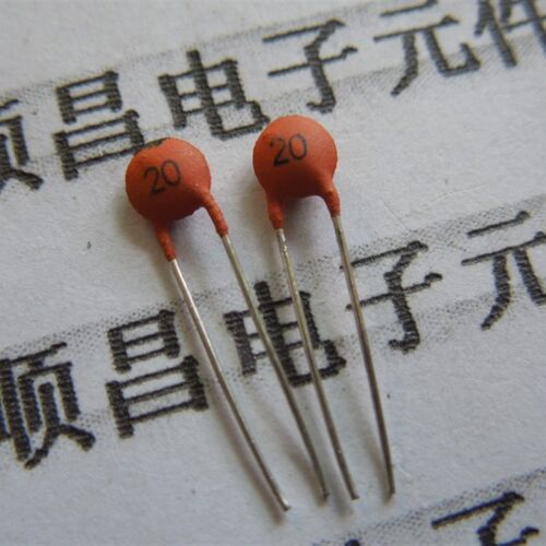 瓷片电容 20PF 50V 20P 磁片电容 瓷介电容(一包1000个)