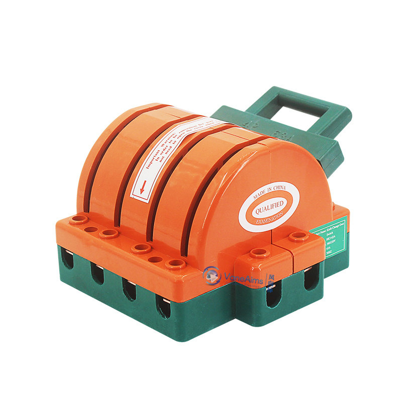 4P63A双电源转换切换闸刀王 三相四线双投双向倒顺刀开关  包邮