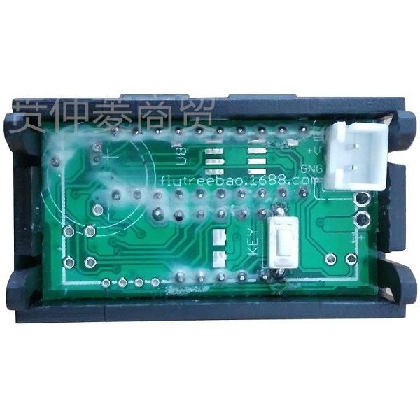 AGV叉车电动蓄电池电量表容量指示器通FSMD-100游机电压表DC10车0