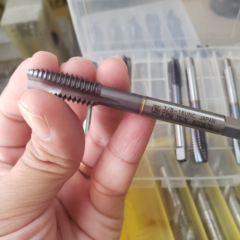 进口二手丝锥 镀钛镀钴先端美制丝攻 1/4-20 3/8-16 6-32 6-32