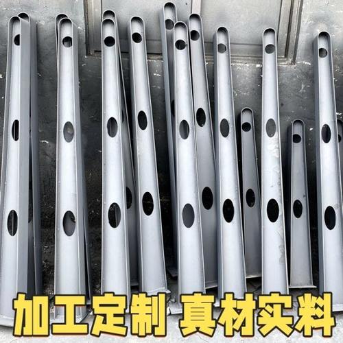 可定制雨棚钢梁牛腿支架玻璃雨棚配件碳钢和304材质H型钢结构现货