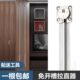 柜门拉直器免开槽明装 防变形衣柜门板调直器矫正铝合金压条长拉杆