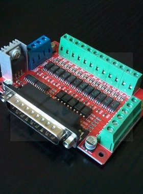 CNC 高速接口板 并口 DB25 光电隔离 高速光耦 Linuxcnc