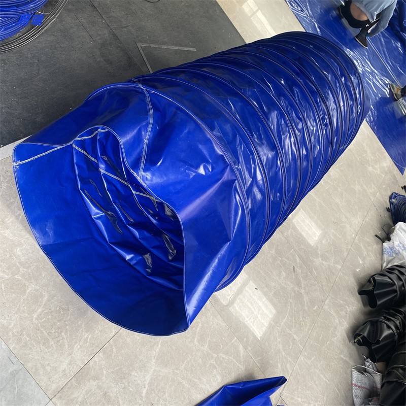 防水帆布通风h管软连接布t套除尘软管耐高温伸缩软接头方形风管
