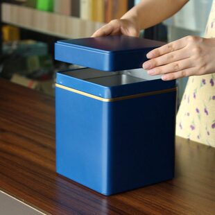 高档茶叶罐铁罐大号一斤两斤装白茶储存罐散茶包装盒子白茶空礼盒