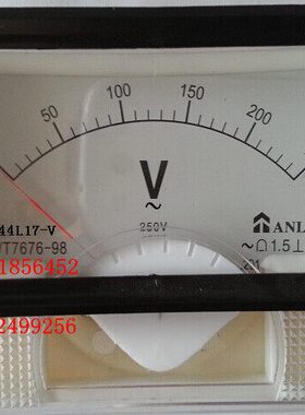 交流电压表44L17-250V 300V 450V 500V 600V 150V 100V 50V 10V