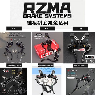 RZMA瑞祖玛T15 T16 T22 GT02上泵适用九号改装刹车碟刹全系列上泵