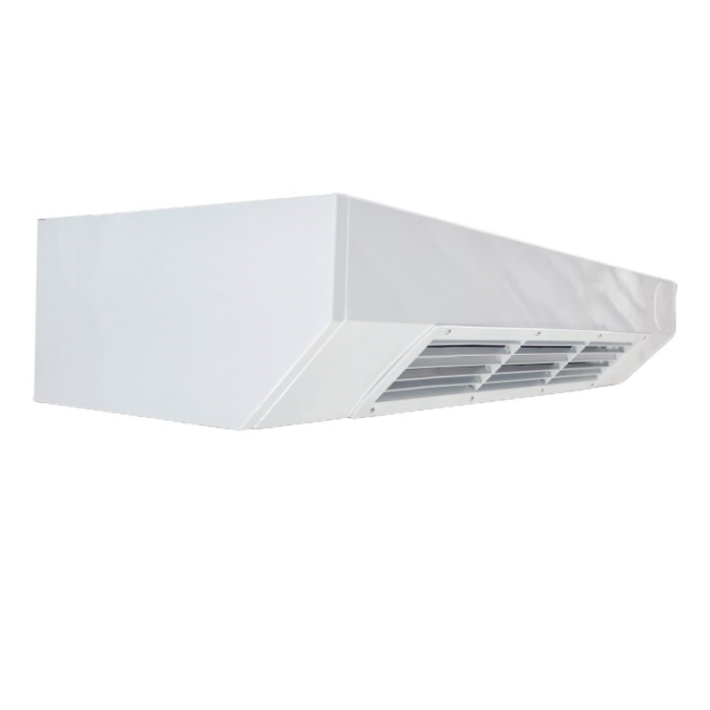 卧式明装风机盘管水冷暖中央空调斜下送风井水空气能家用空调暖气