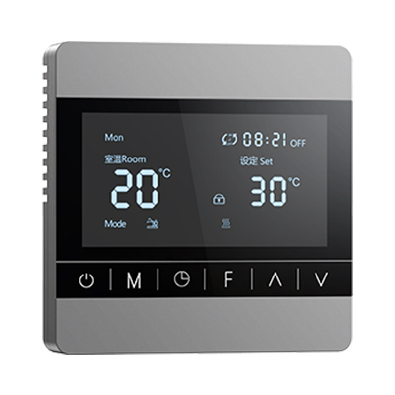 水电地暖触摸按键温控器液晶房间暖气调温开关温度显示控制面板