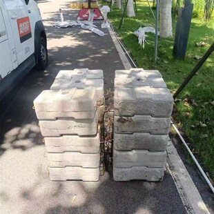 河北配重块水泥塑料铸铁压重块吊篮配重块混凝土舞台展台桁架25kg