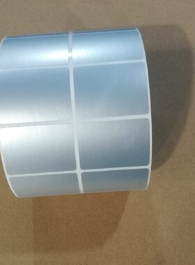 哑银纸40x30防水标签纸G2108 G3106PET不干胶纸 2500张特惠