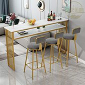 北欧靠墙吧台桌家用客厅隔断阳台长条桌靠窗桌高脚桌轻奢吧台桌椅