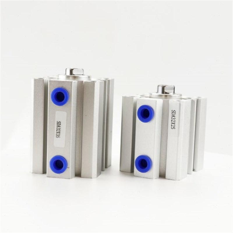 亚德客型精品薄型气缸SDA50X5-10-20-30-40-50-60*70*100