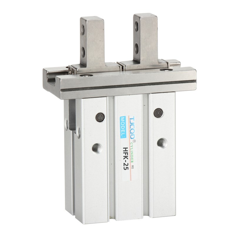 亚德客型气动平行夹具夹爪手指气缸HFKL/HFK10/16/20/25/32HFTK40