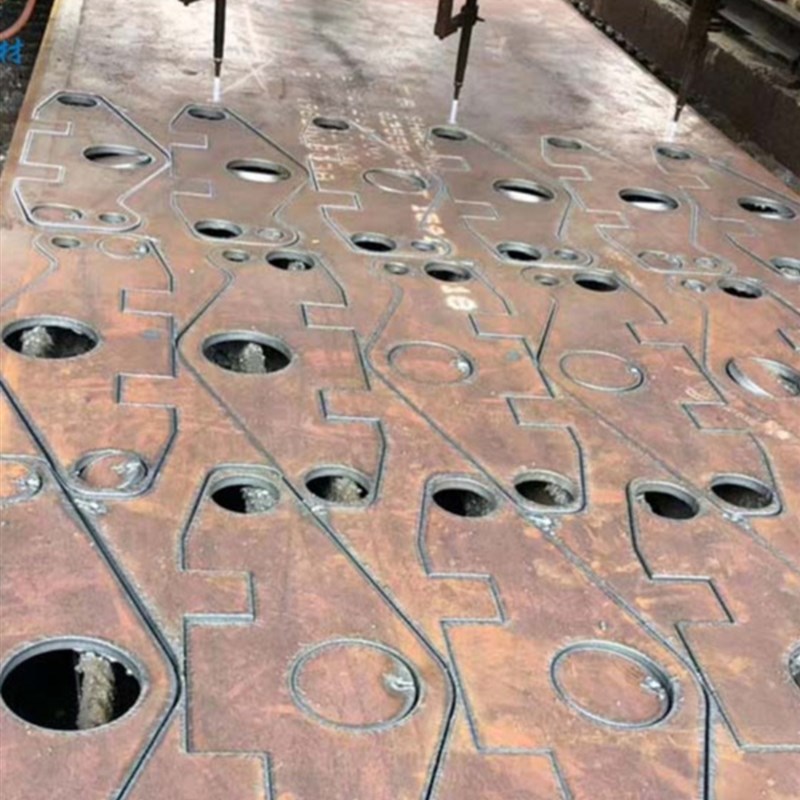 特厚钢板S355J2G3切割欧标低合金零割激光下料规格齐全整板供应