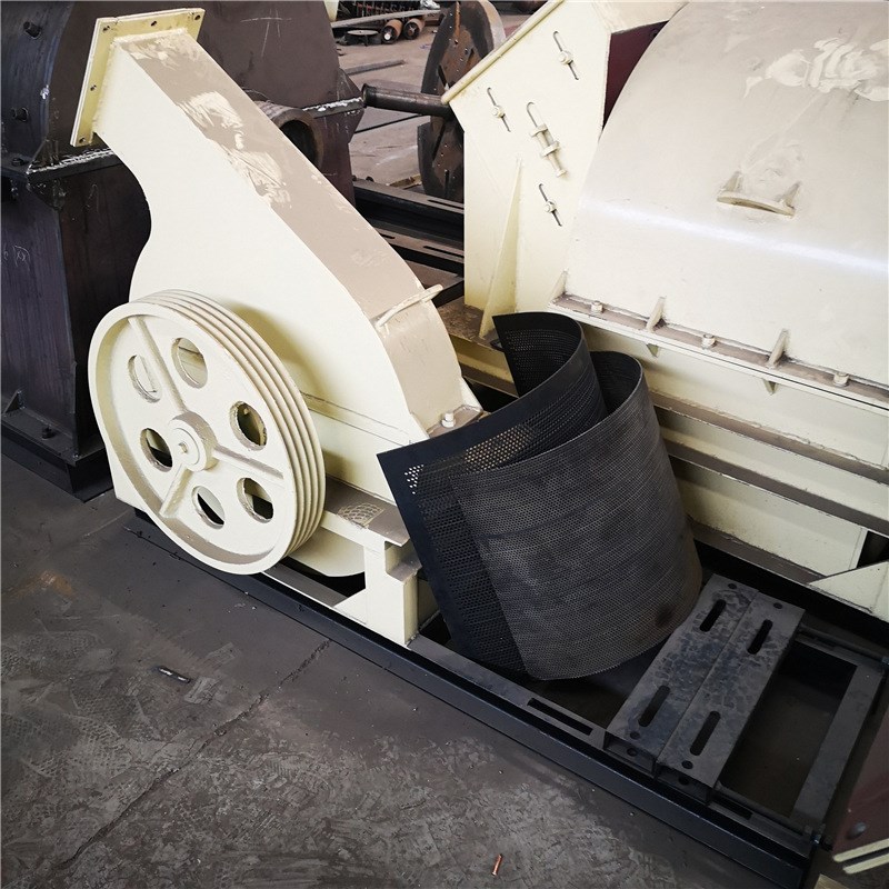 450型食用菌木料木材削片机盘式树枝竹子切片机移动造纸用木片机