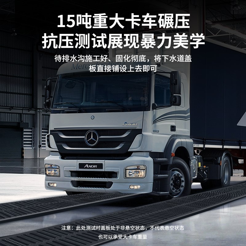 排水沟盖板防鼠格l栅厨房下水道井盖电缆地沟复合方形路面雨水篦