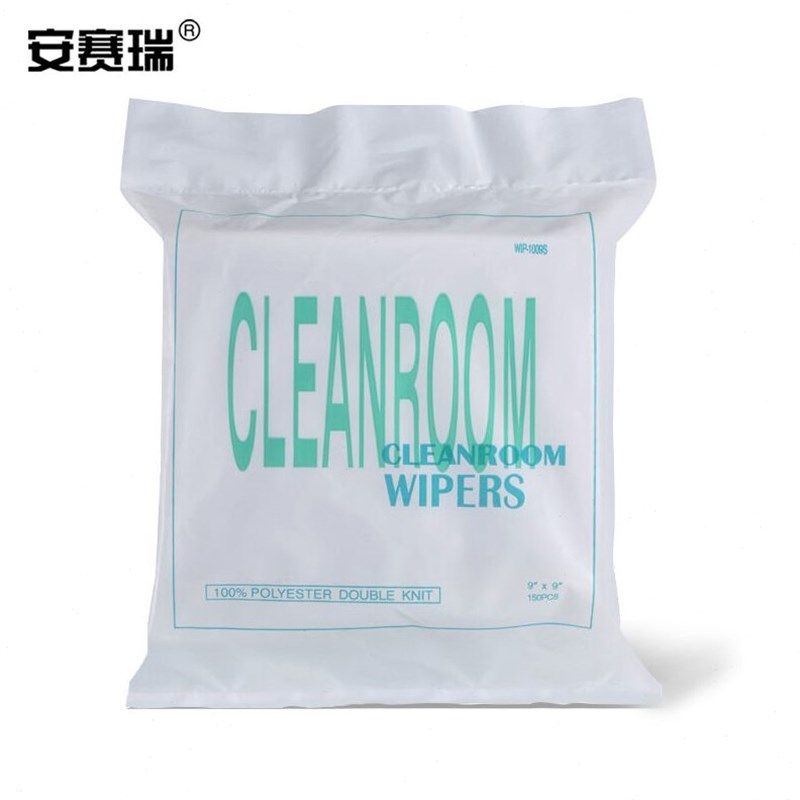 安赛瑞工业擦拭布仪器镜头屏幕清洁无尘布激光封边150片边长22.5c