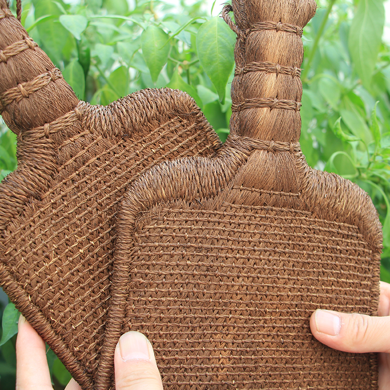 北派棕刷手工裱画修复工具装裱拓碑博物馆使用P加厚加密编制不掉