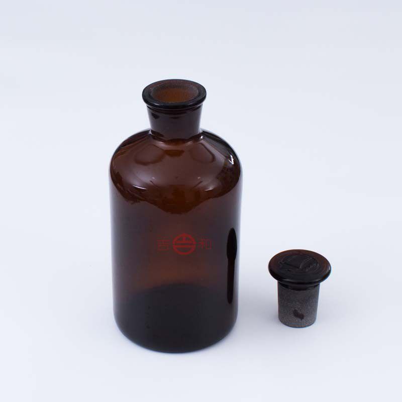 蜀牛棕小口试剂瓶60茶色125玻璃瓶250磨砂口500细口1000ml密封瓶