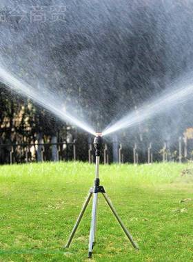 动旋转洒水器自园3TVF60度浇水喷头林农业灌溉喷花园绿化水草坪喷